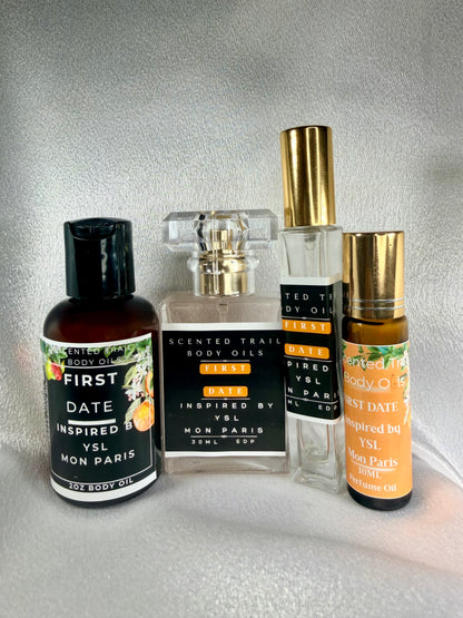 First Date(Inspired by YSL Mon Paris)